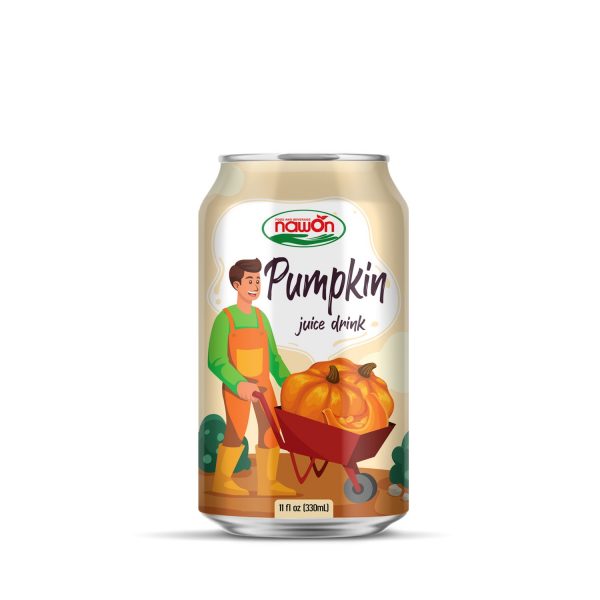 Vegetable juice pumpkin juice drink 330ml aluminum can