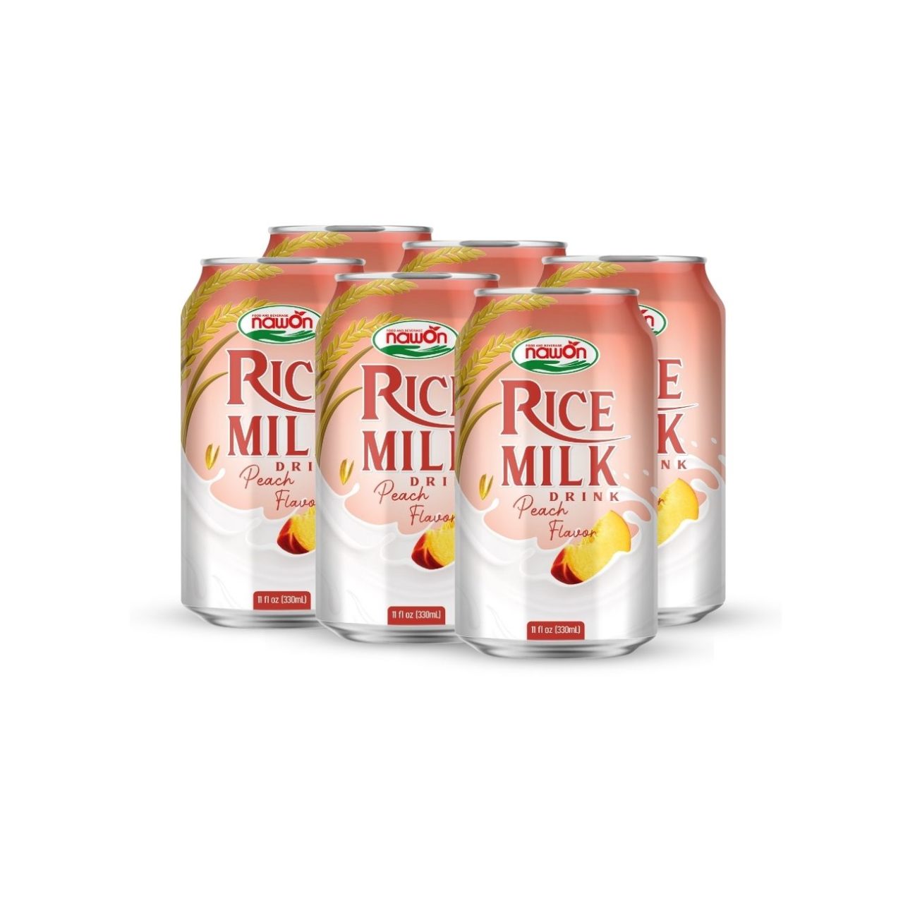 can 330 ml 11 18 fl oz smooth rice milk drink with natural peach flavor standard (2)