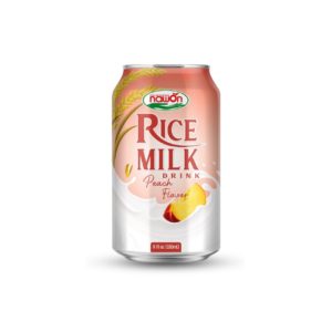 Can 330 ml 11 18 fl oz smooth rice milk drink with natural peach flavor standard (3)