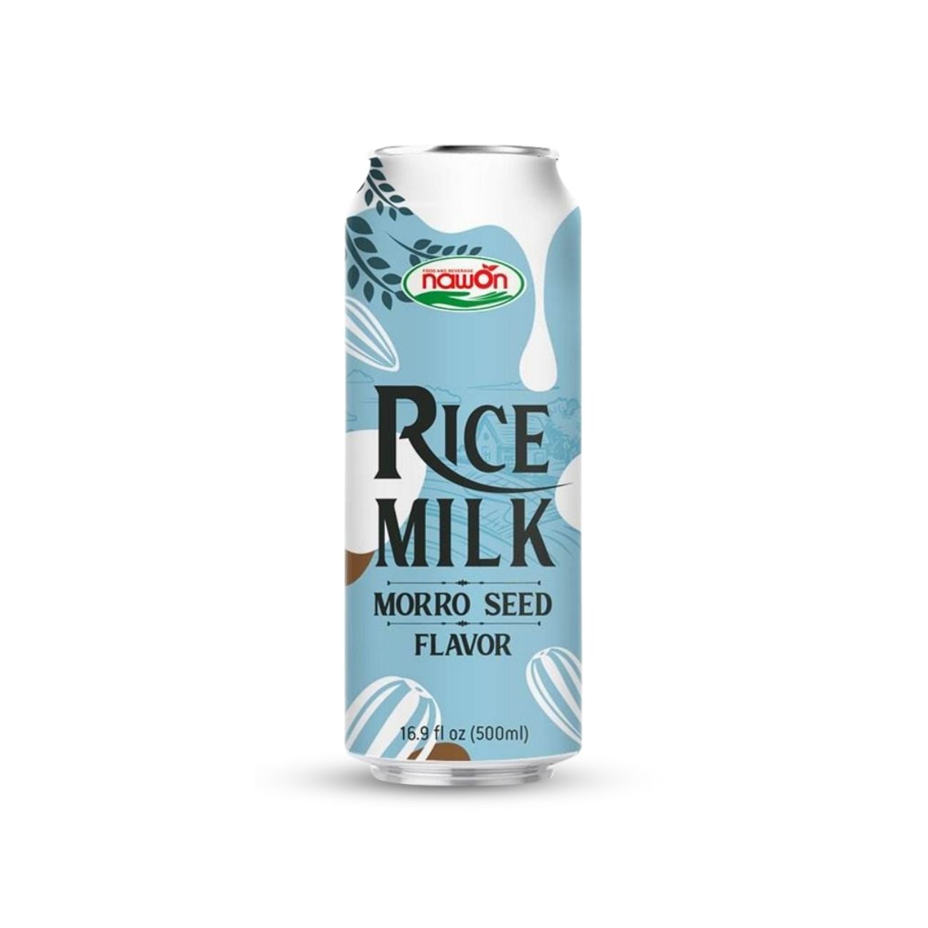 Can 500 ml 16 9 fl oz refreshing rice milk drink with natural morro seed flavor (3)