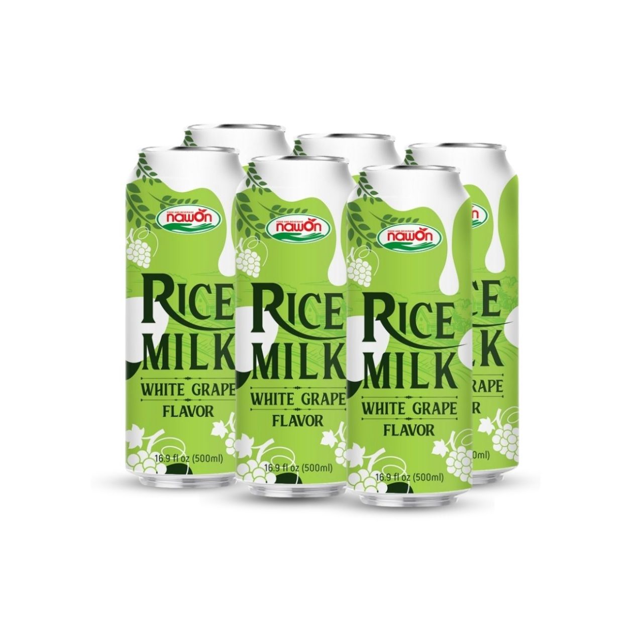 can 500 ml 16 9 fl oz refreshing rice milk drink with natural white grape flavor (2)
