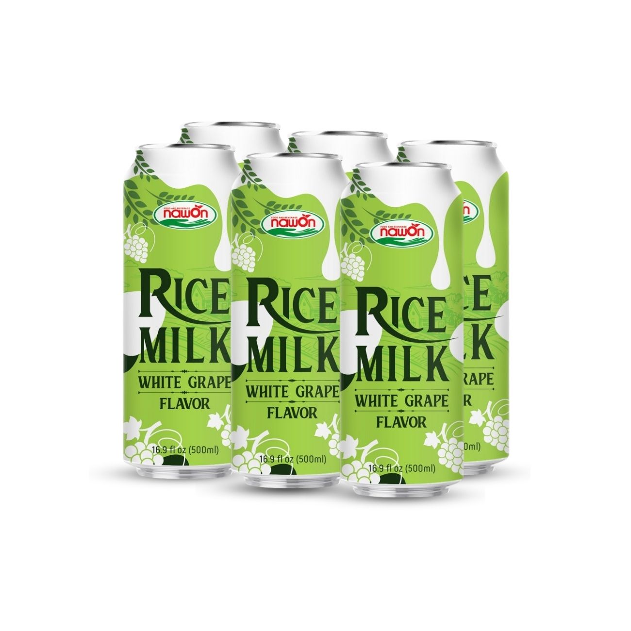 can 500 ml 16 9 fl oz refreshing rice milk drink with natural white grape flavor (2)