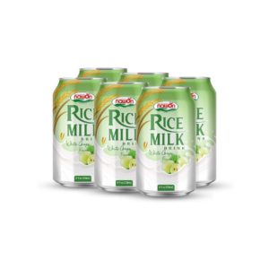 standard can 330 ml 11 18 fl oz smooth rice milk drink with natural white grape flavor (2)