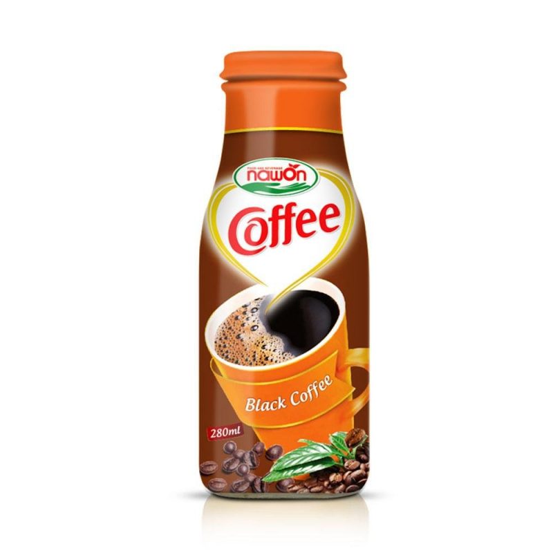 Black Coffee Drink 280ml (Packing: 24 Bottles/ Carton)