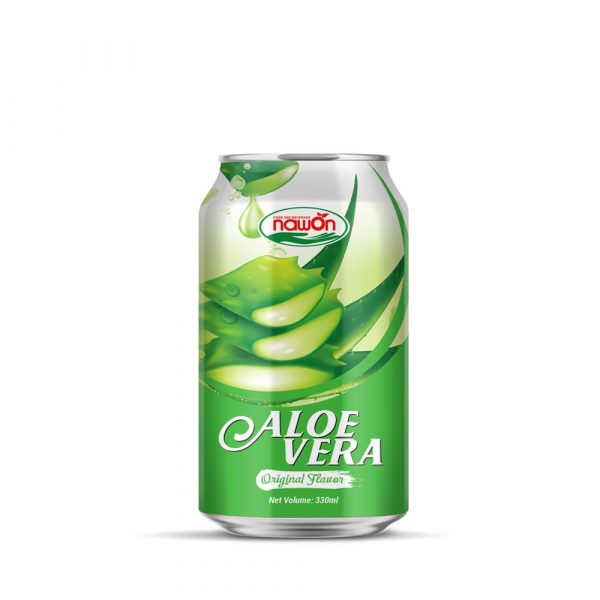 330ml alu can Aloevera with original flavor