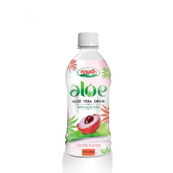 aloe vera juice Lychee flavour with pulp