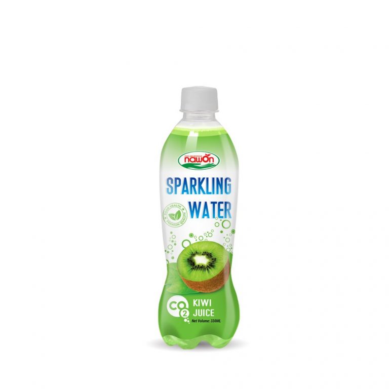 Sparking water with Kiwi Flavor