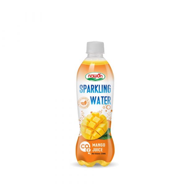 Sparkling water with Mango Flavor