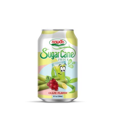 Sugar Cane Juice With Grape Flavor
