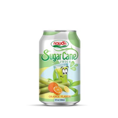 Sugar Cane Juice With Orange Flavor