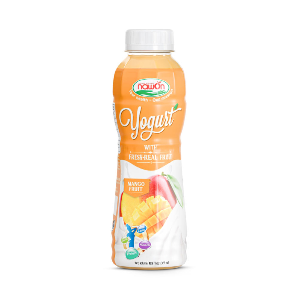 Mango yogurt drink with probiotics and prebiotics pp bottle 325 ml 10 98 fl oz