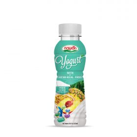 Yogurt With Fresh Real Fruit Peach And Tropical Fruit 325Ml