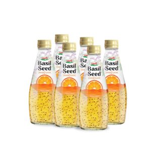 290ml nawon basil seed drink orange 2
