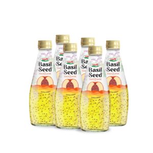 290ml nawon basil seed drink peach 2