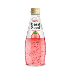 Basil Seed Drink With Strawberry Juice 290Ml