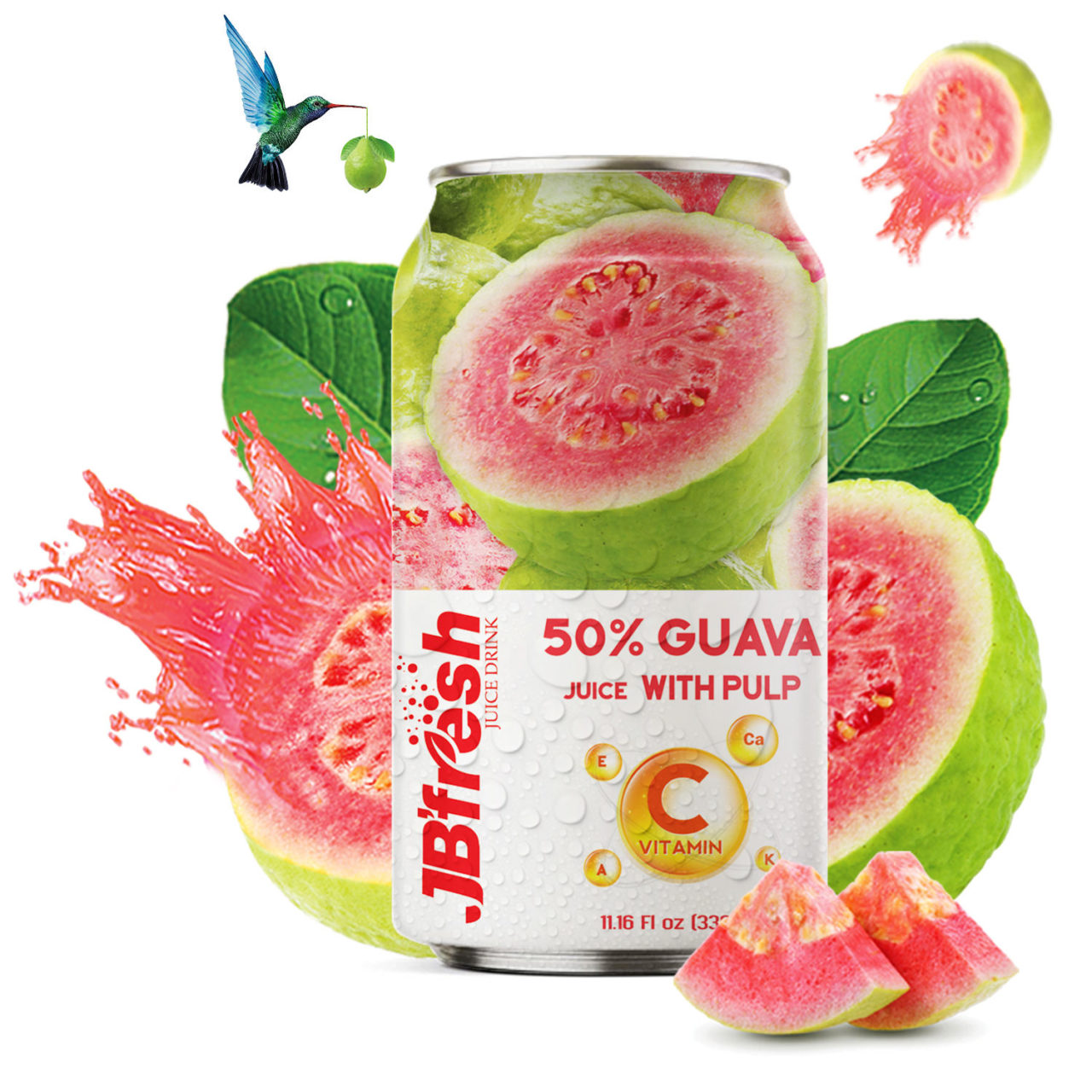 can 330ml 11 18 fl oz guava juice with pulp enriching vitamin c 3