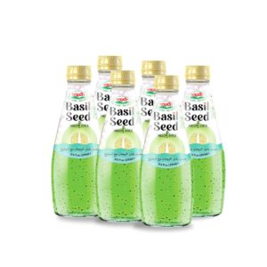glass bottle 290ml 9 81 fl oz basil seed drink melon juice improve digestive health 2