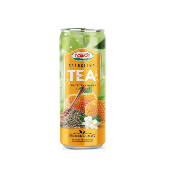 can 250ml sparkling white tea honey jasmine