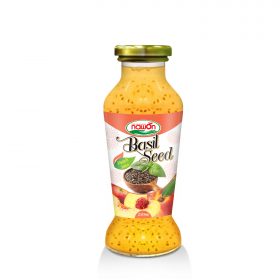 250ml Basil Seed Drink Peach