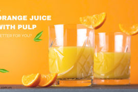 Pulp in orange juice (1)