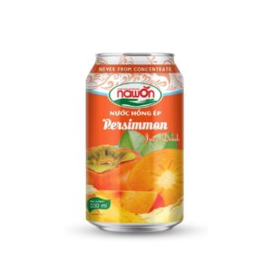 Standard can 330 ml 11 18 fl oz fresh persimmon juice drink premium quality (1)
