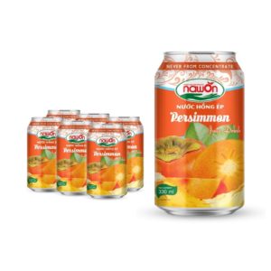 standard can 330 ml 11 18 fl oz fresh persimmon juice drink premium quality (2)