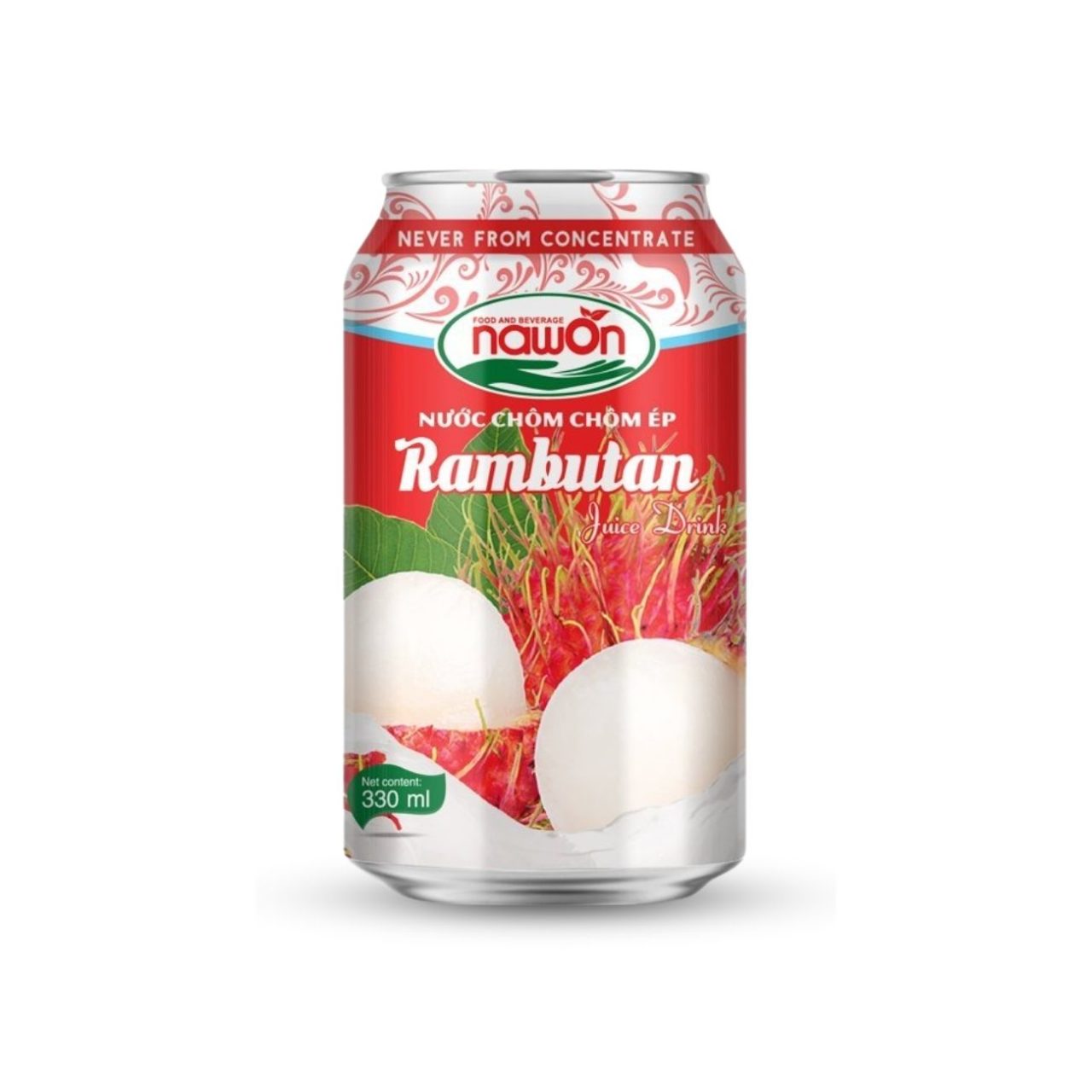 Standard can 330 ml 11 18 fl oz fresh rambutan juice drink premium quality (2)