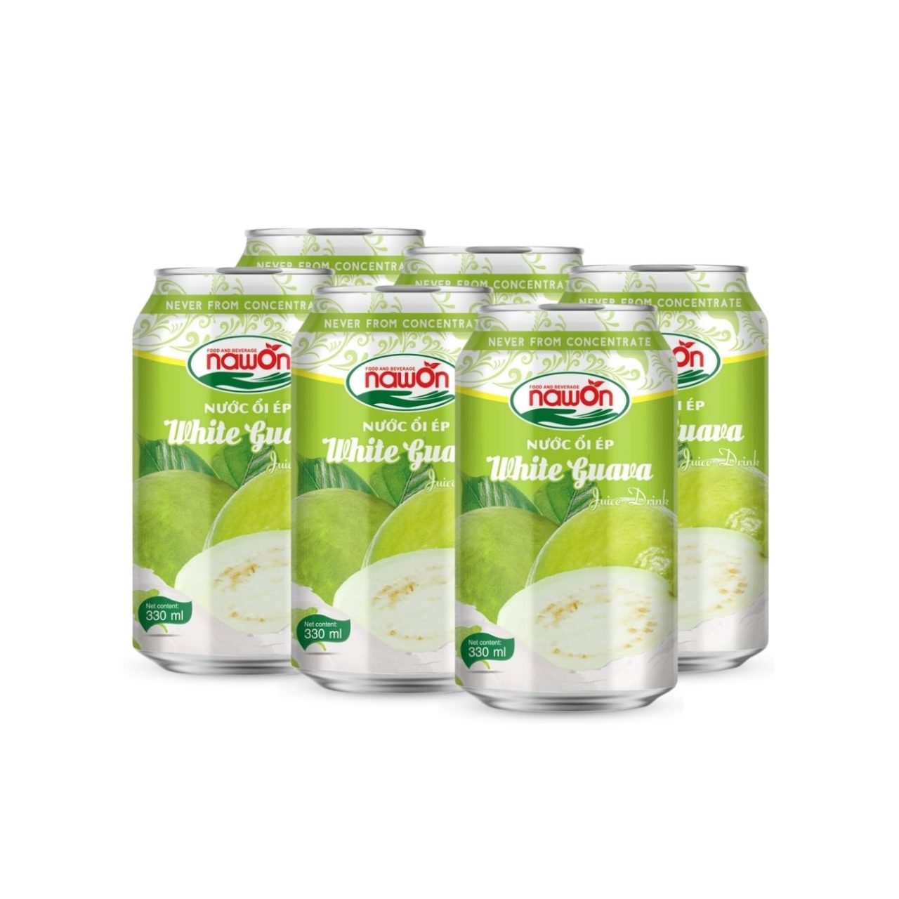 standard can 330 ml 11 18 fl oz fresh white guava juice drink premium quality (3)