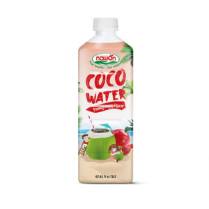 Bottle 2000ml pure coconut water pomegranate flavor