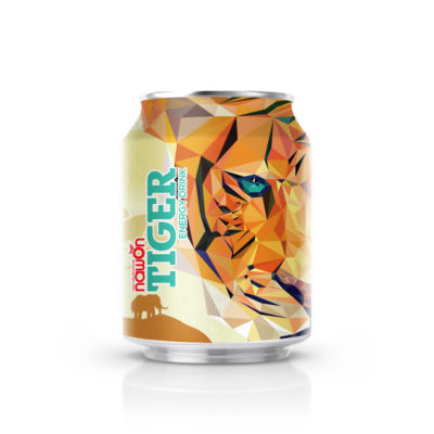 Can 250ml tiger energy drink with orange flavor