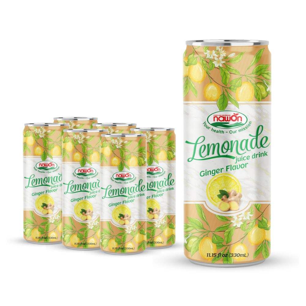 330ml best lemonade juice drink with ginger