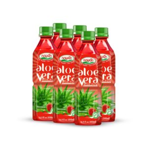 pet bottle 500 ml 16 9 fl oz nawon aloe vera drink strawberry (2)