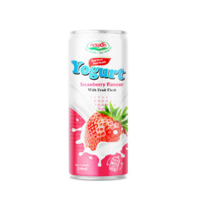 Yogurt Strawberry Flavor With Fruit Flesh