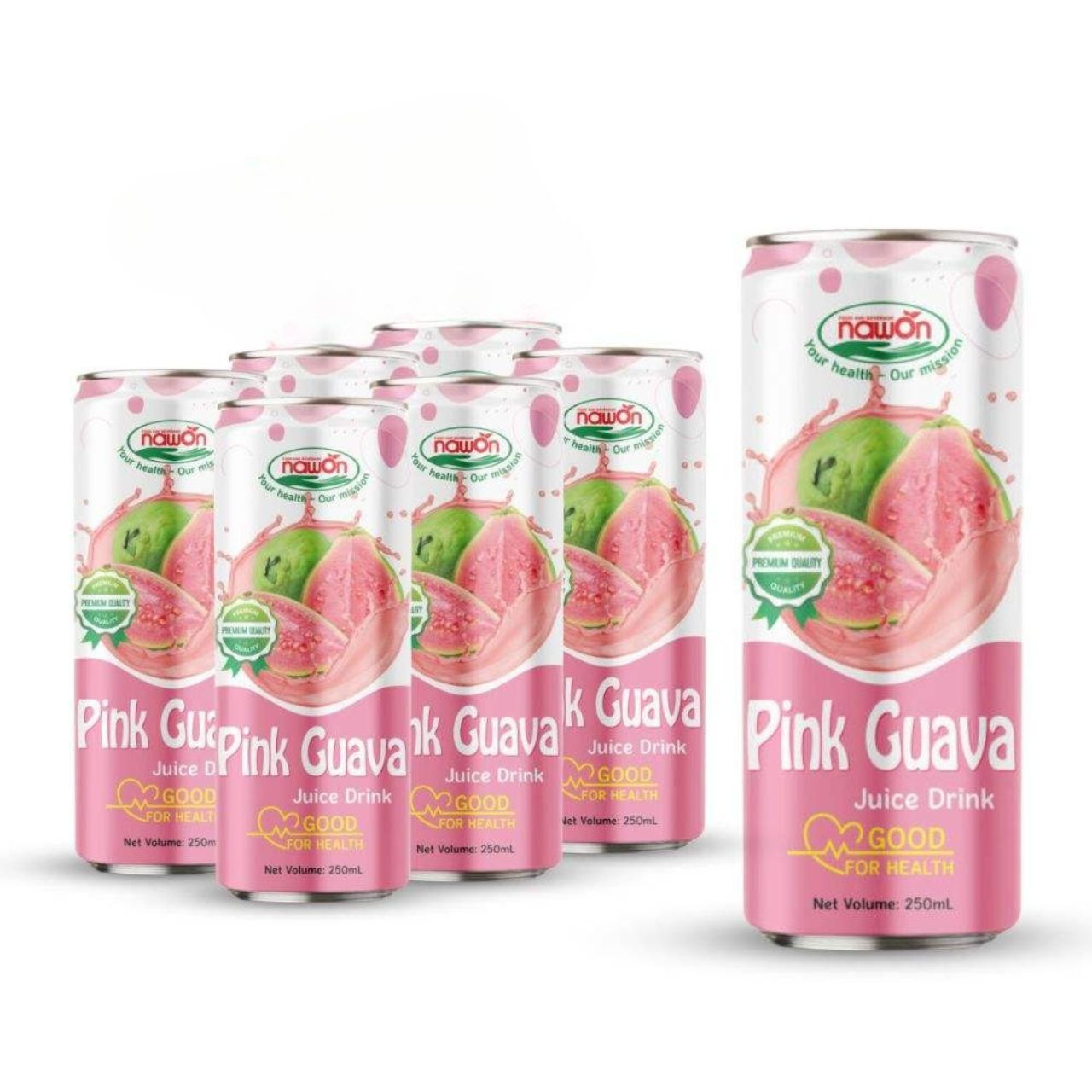 250ml nawon pink guava juice
