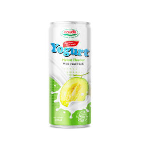 Yogurt Melon Flavor With Fruit Flesh