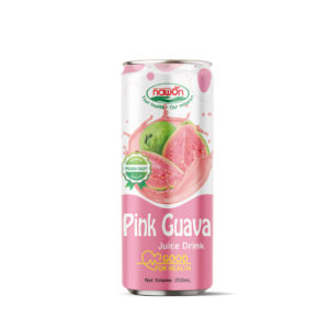 Can 250 ml 8 46 fl oz pure and refreshing pink guava juice delight nawon