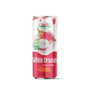 Can 250 ml 8 46 fl oz white dragon fruit juice good for health premium quality nawon