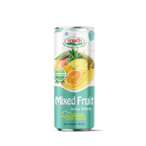 Can 250ml 8 46 fl oz pure and refreshing mixed juice delight