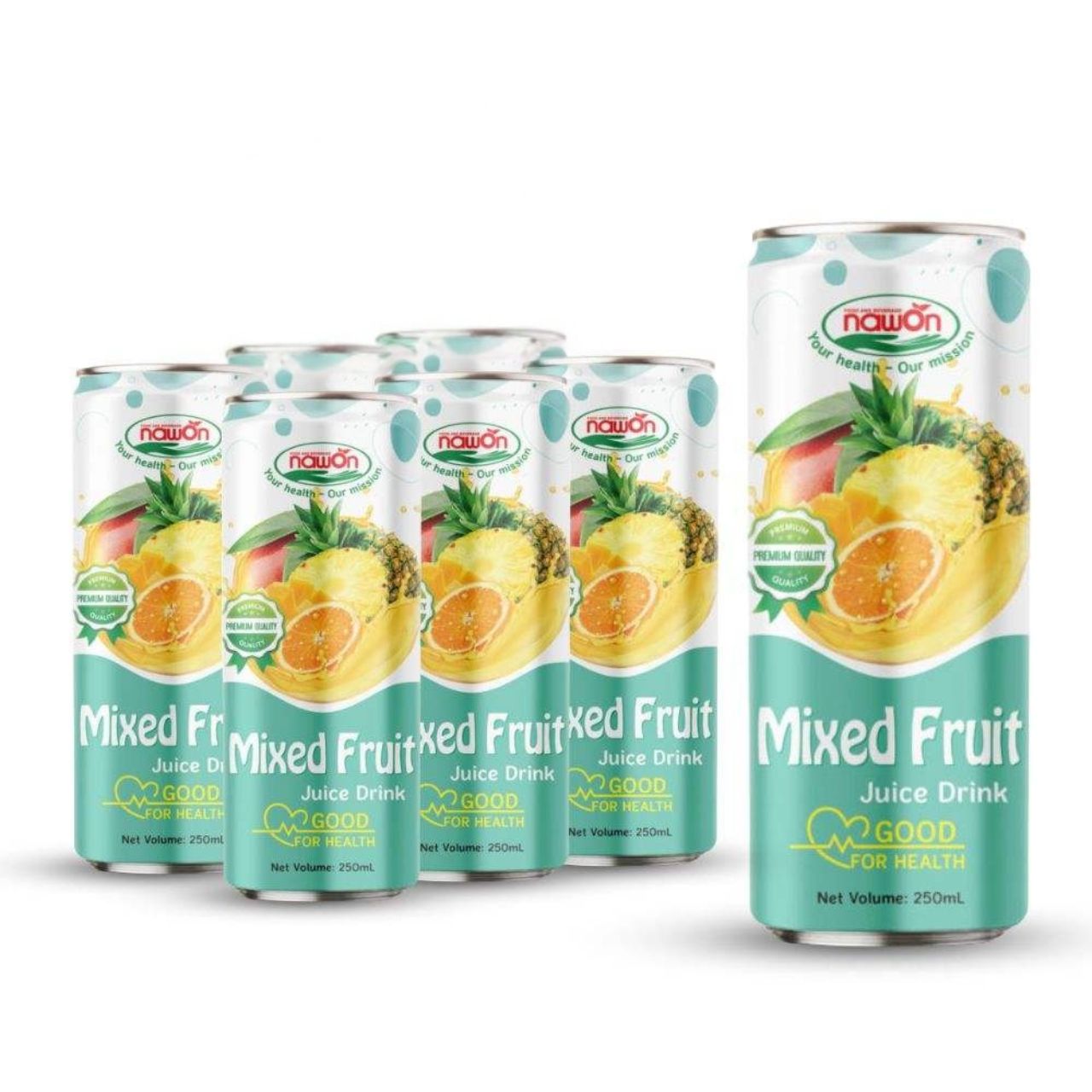 can 250ml 8 46 fl oz pure and refreshing mixed juice delight