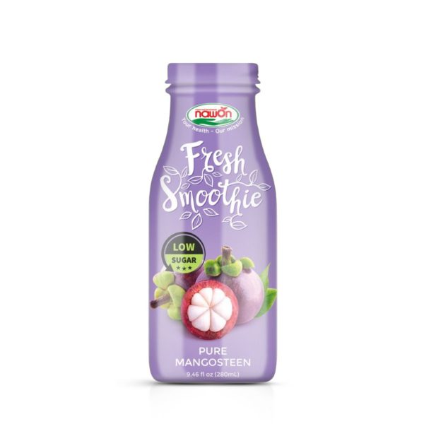 Glass 280ml nawon smoothie low sugar mangosteen