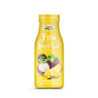 Glass 280ml nawon smoothie low sugar pineapple