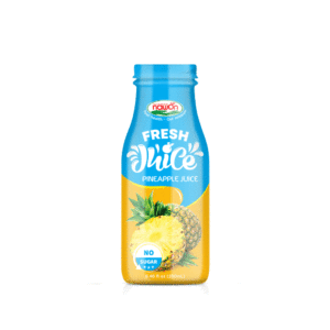 glass bottle 280ml fresh pineapple juice no sugar added