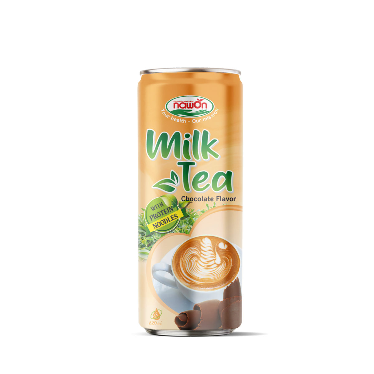 Milk Tea With Chocolate Flavor