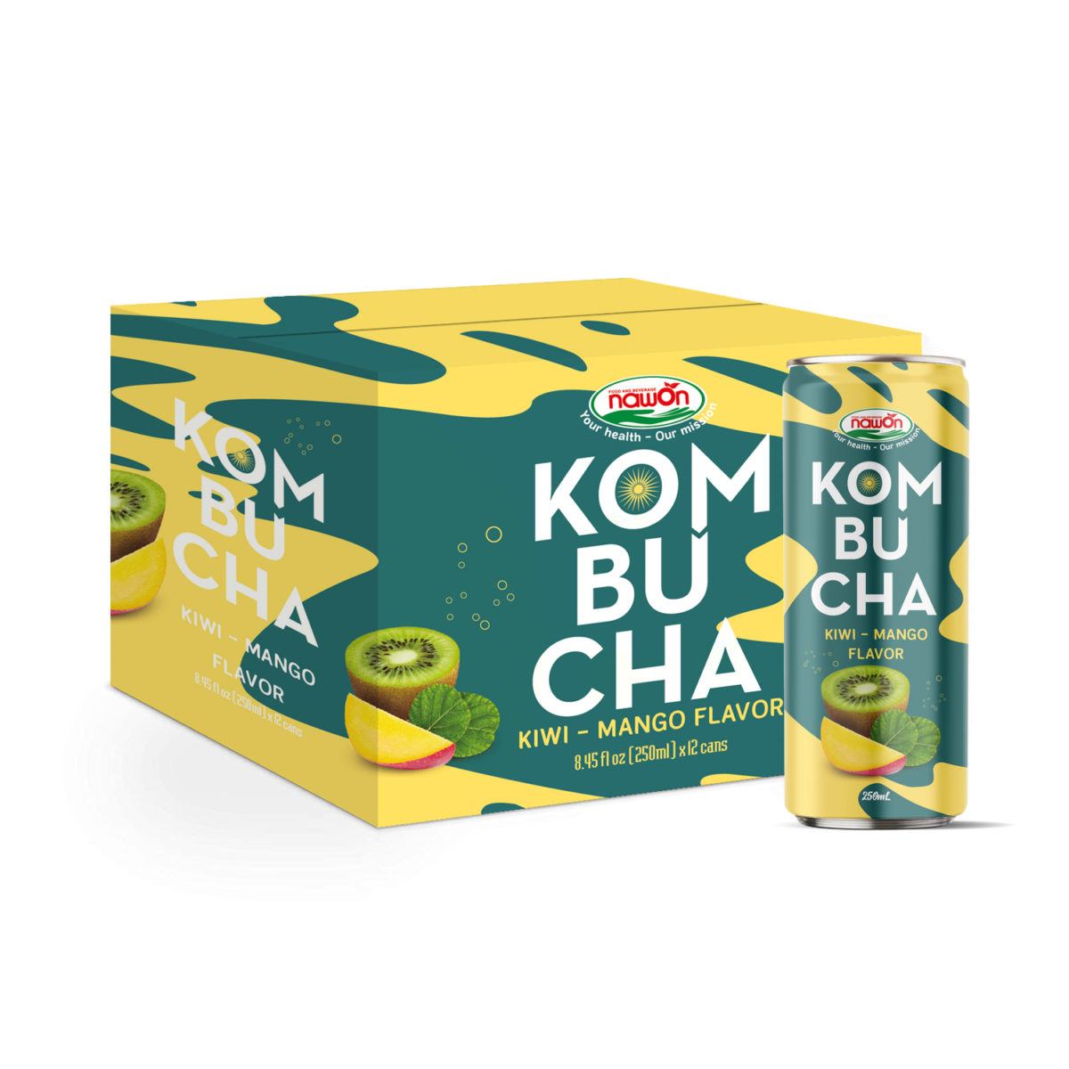 Sparkling Kombucha Kiwi Box