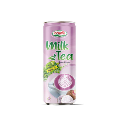 Milk Tea With Taro Flavor