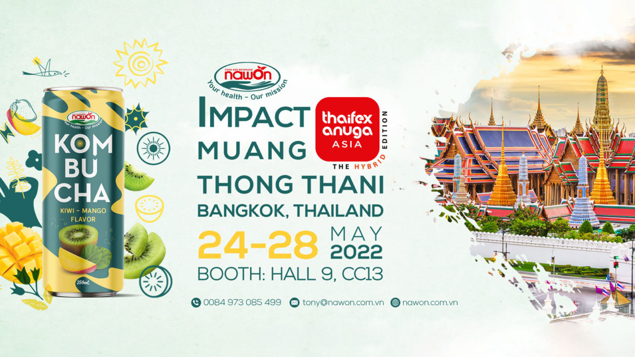 Nawon attends thaifex anuga asia 2022