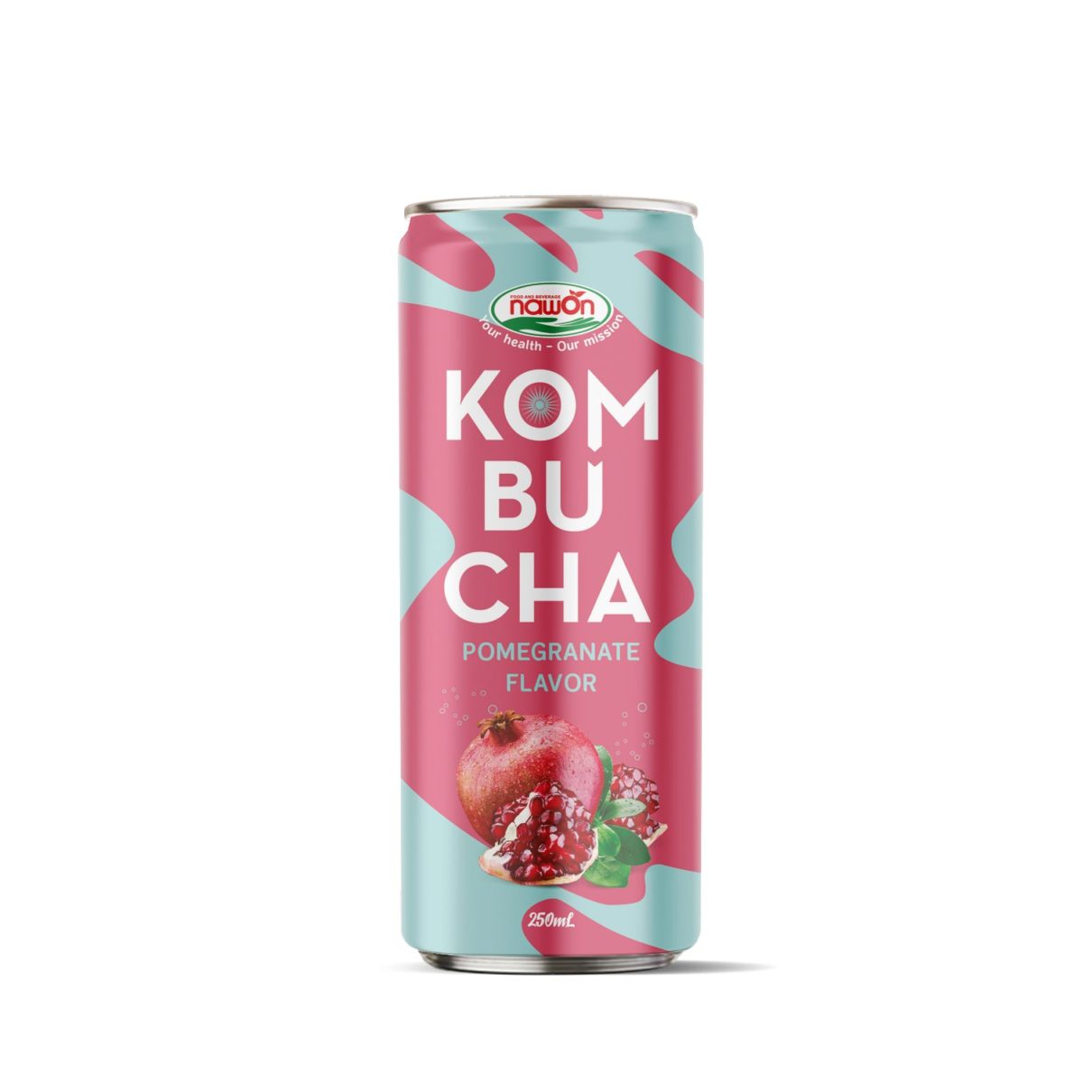 Kombucha With Pomegranate Flavor