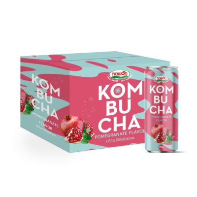 Kombucha With Pomegranate Flavor