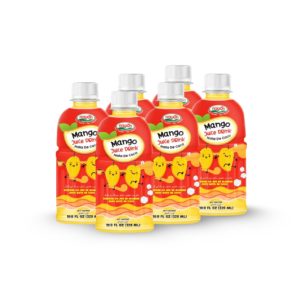 320ml nawon nata de coco juice drink low sugar mango