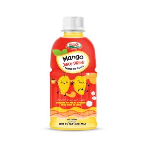 Pet bottle 320 ml 10 82 fl oz raw mango juice drink with nata de coco jelly nawon